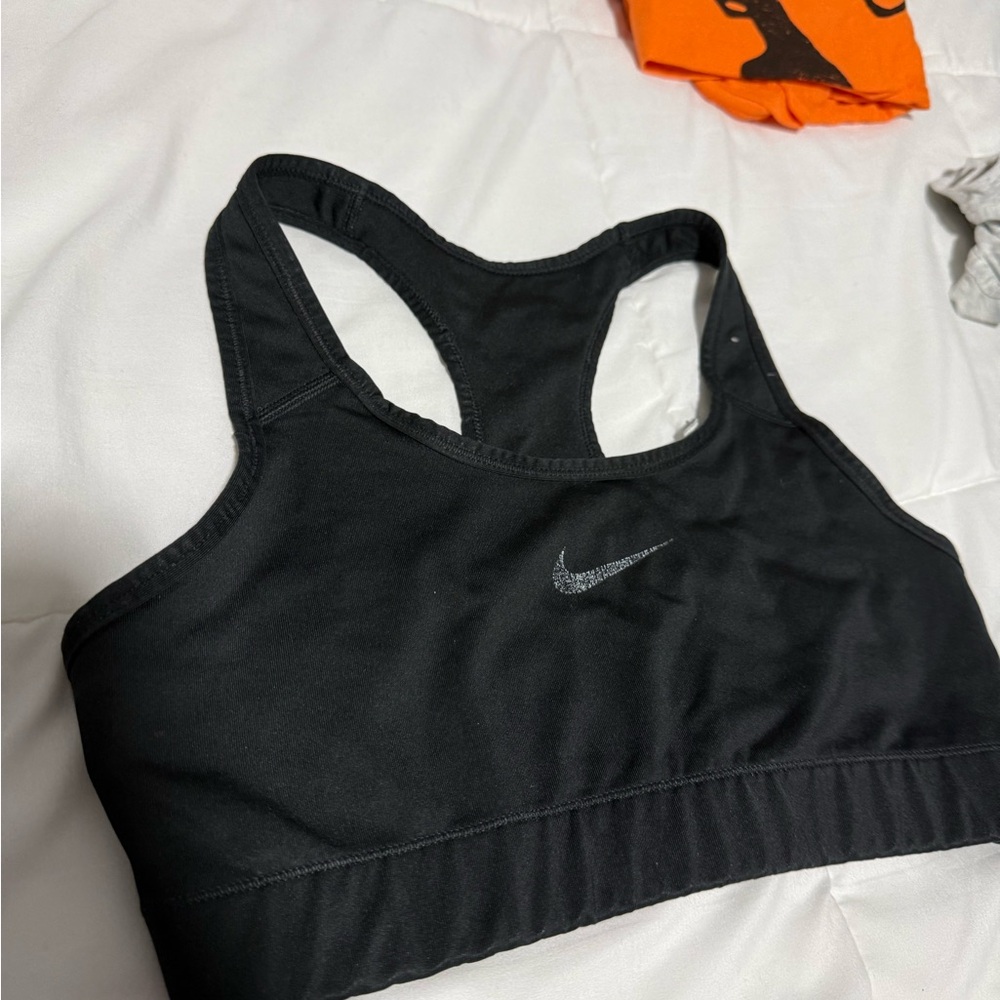 (2) Nike Black Sports Bra Bundle Black and Pink